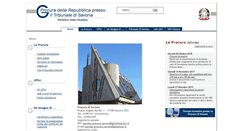 Desktop Screenshot of procura.savona.giustizia.it